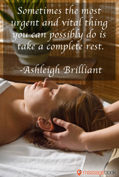 Massage Quote Graphic