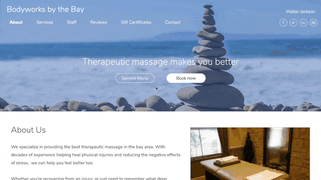 Online Booking Massage Scheduling Software