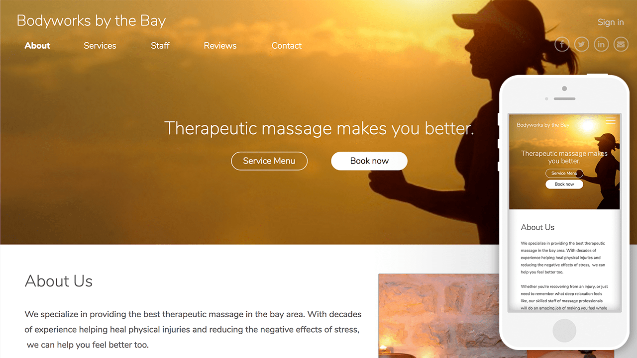 Free MassageBook Website